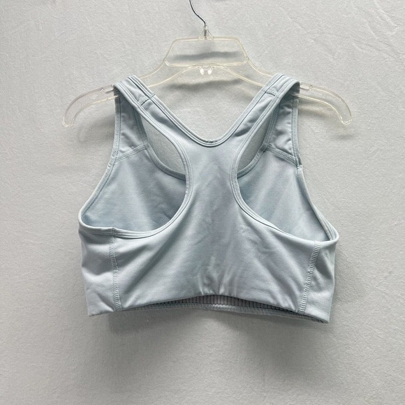 Nike Dri-Fit Sports Bra Women Size Medium Light Blue Racerback - Picture 5 of 8